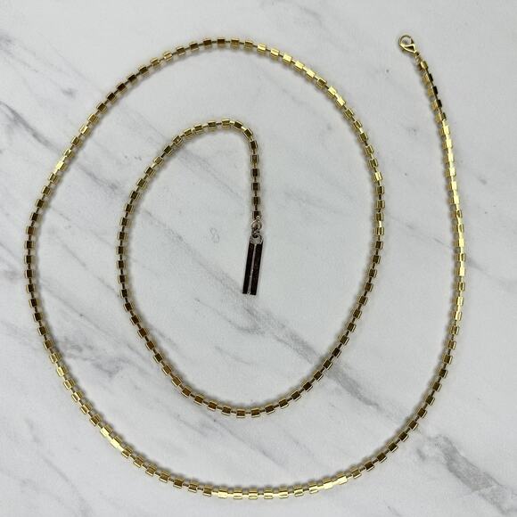 Liz Claiborne Rhinestone Gold Chain Link Belt Small/Medium (S/M) ✨ - Picture 2 of 14